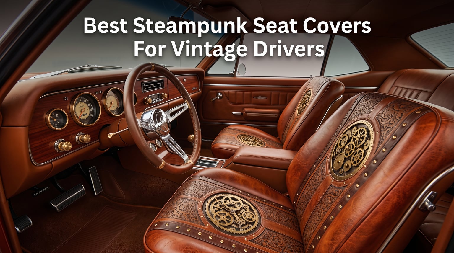 Best Steampunk Seat Covers For Vintage Drivers