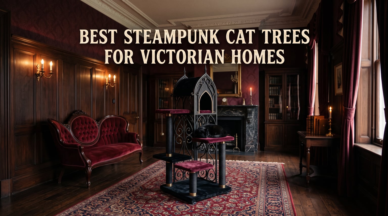 Best Steampunk Cat Trees For Victorian Homes