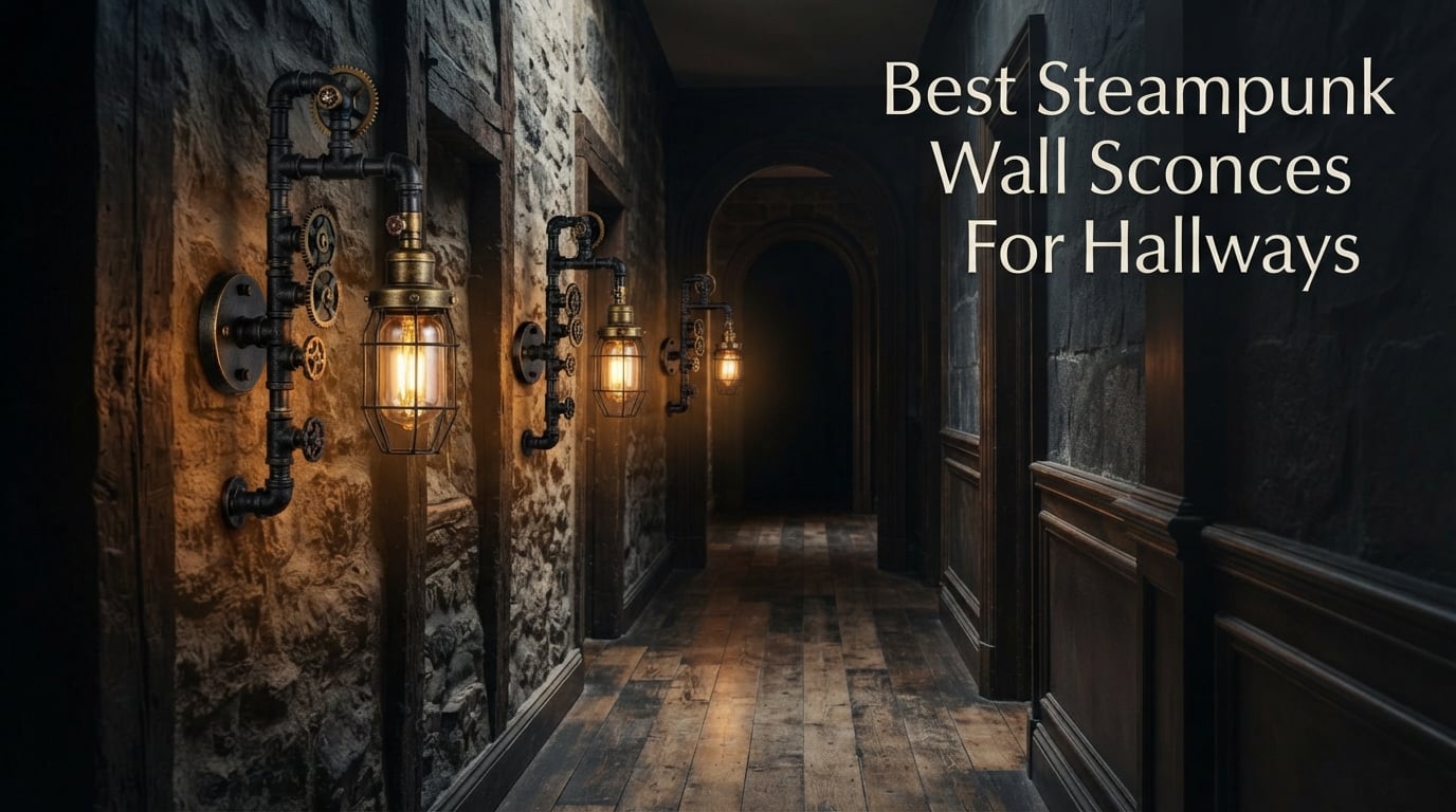 Best Steampunk Wall Sconces For Hallways