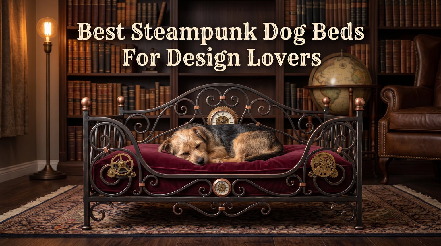 Best Steampunk Dog Beds For Design Lovers