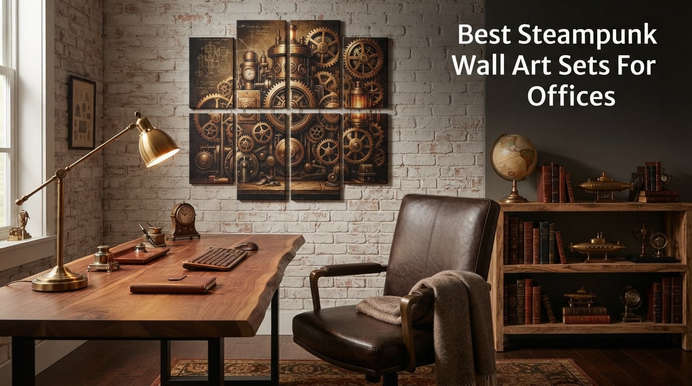 Best Steampunk Wall Art Sets For Offices