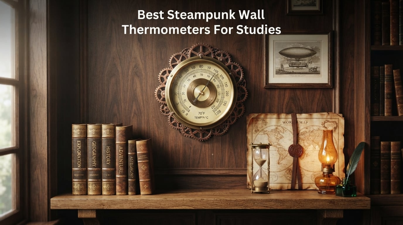 Best Steampunk Wall Thermometers For Studies