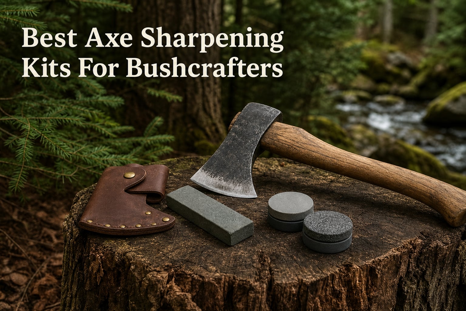 Best Axe Sharpening Kits For Bushcrafters