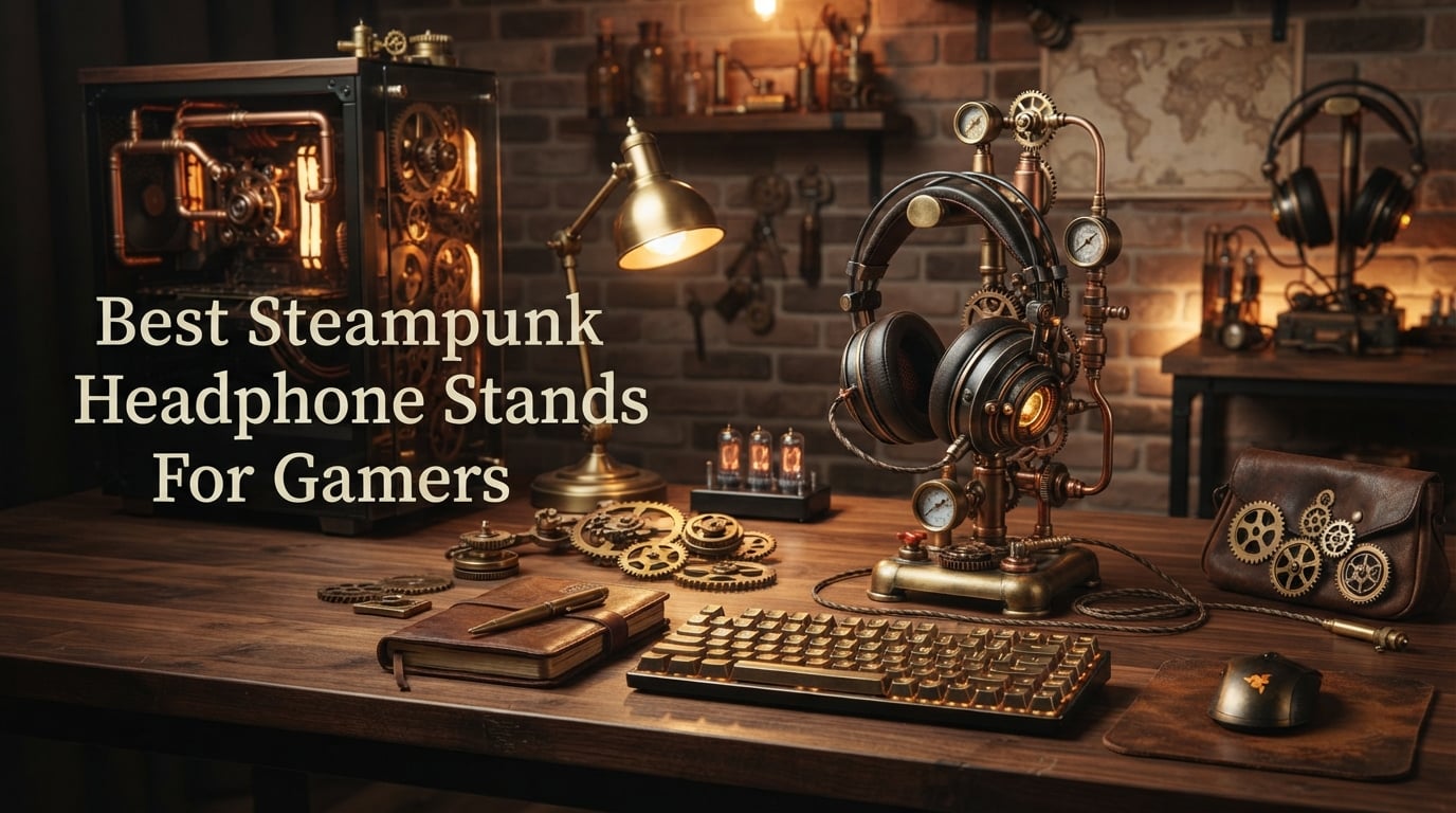 Best Steampunk Headphone Stands For Gamers