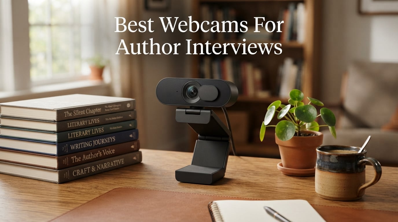 Best Webcams For Author Interviews