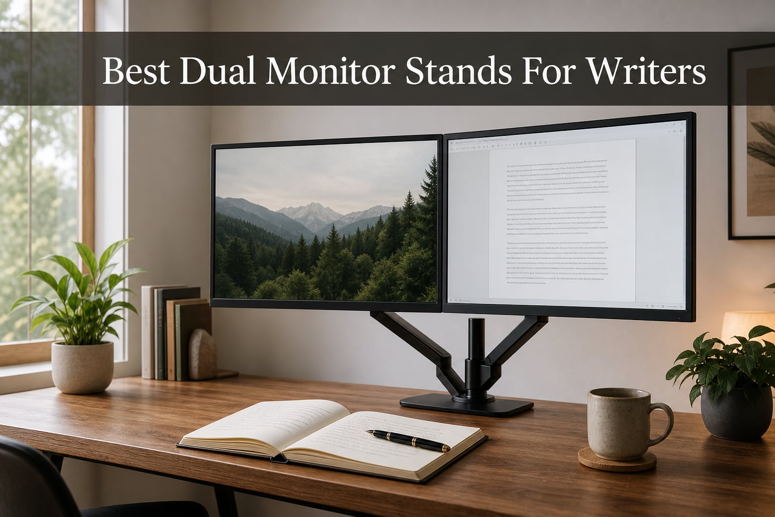 Best Dual Monitor Stands For Writers
