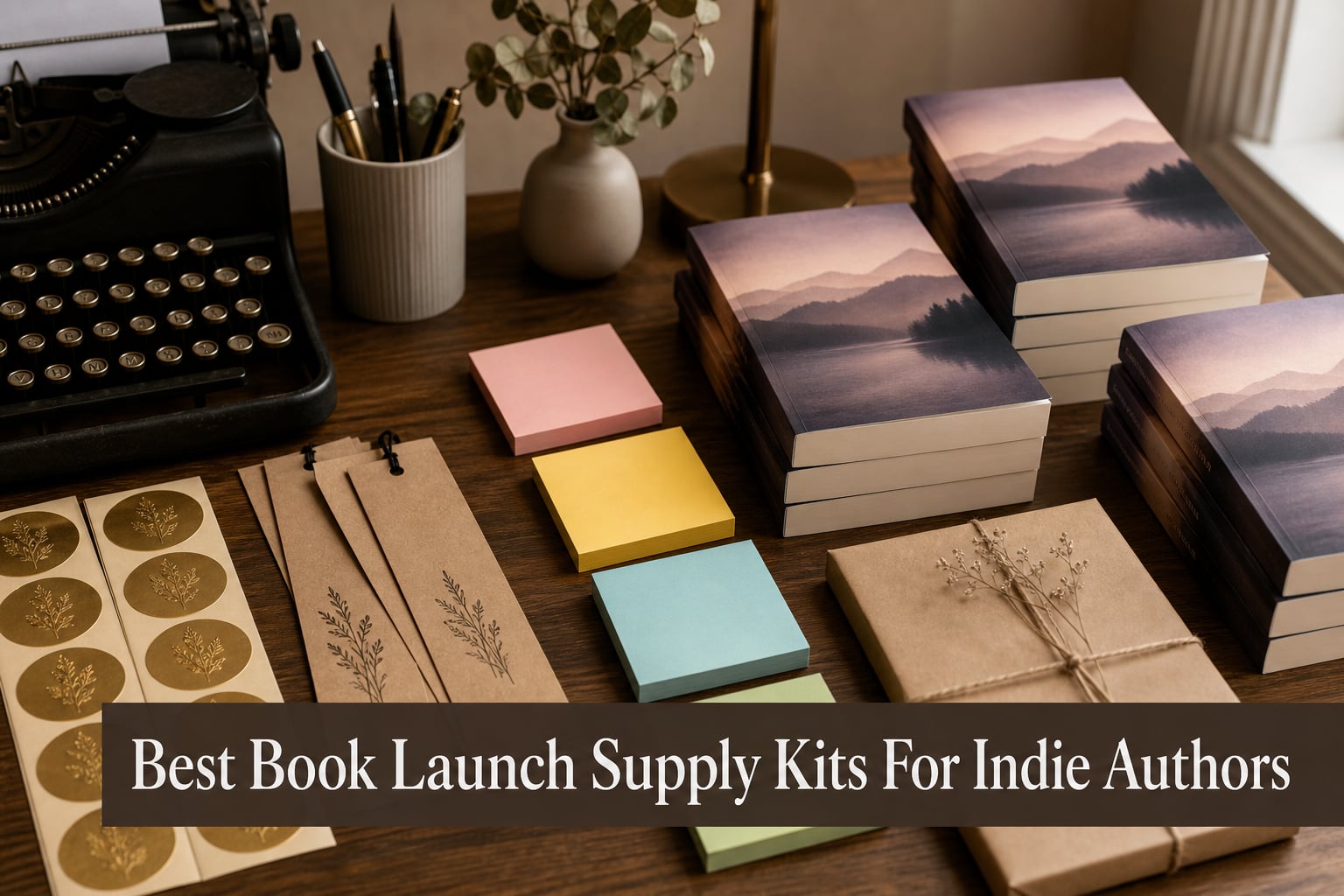 Best Book Launch Supply Kits For Indie Authors