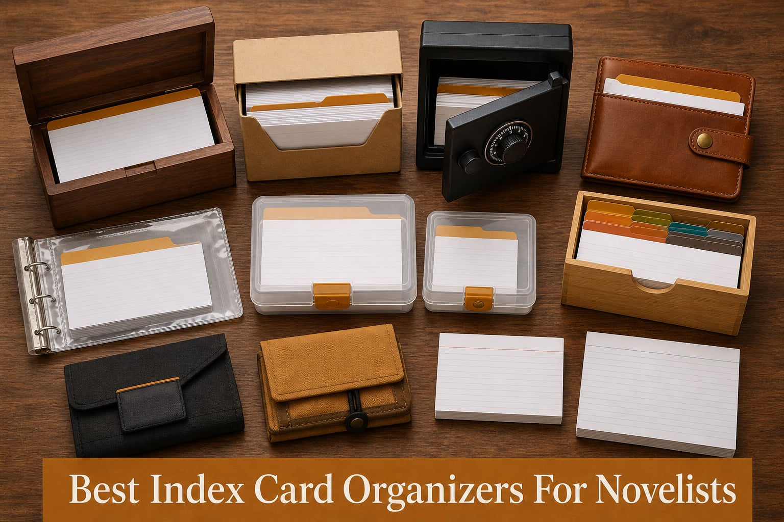Best Index Card Organizers For Novelists