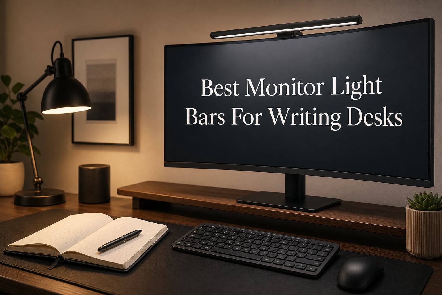 Best Monitor Light Bars For Writing Desks