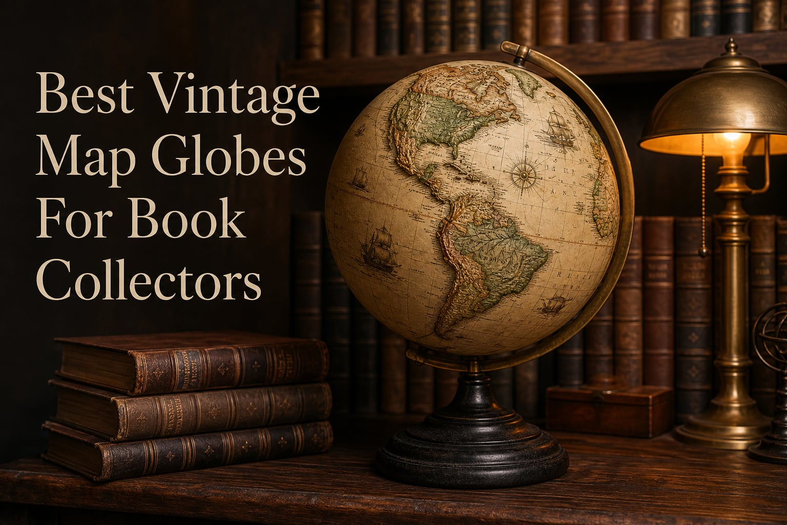 Best Vintage Map Globes For Book Collectors