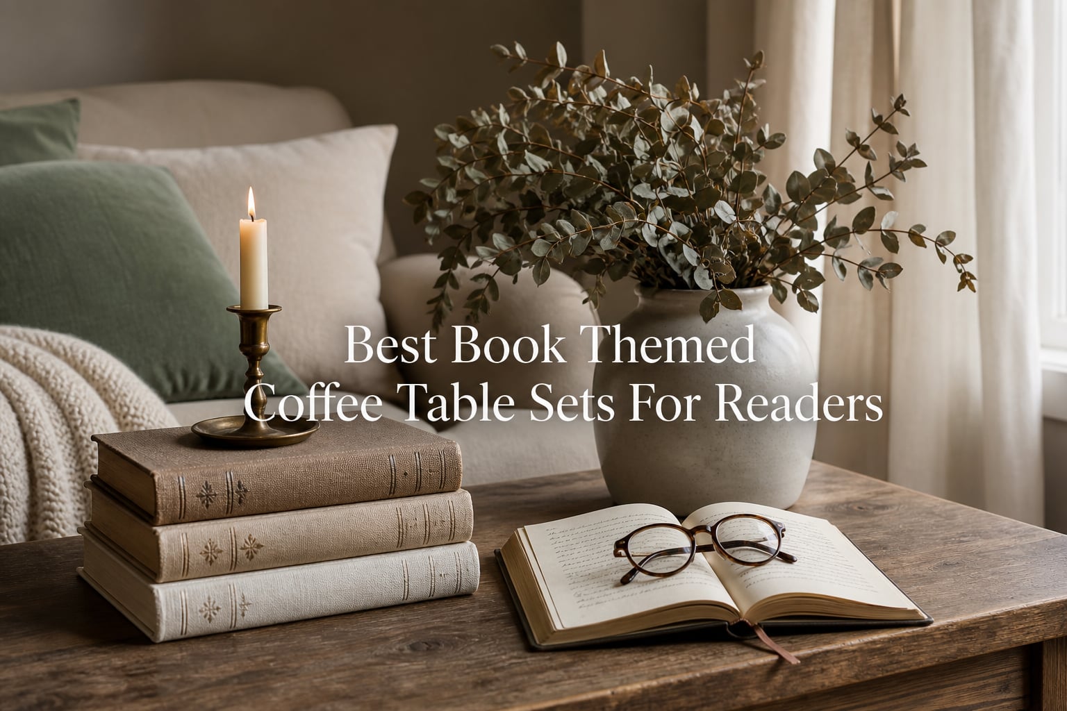 Best Book Themed Coffee Table Sets For Readers