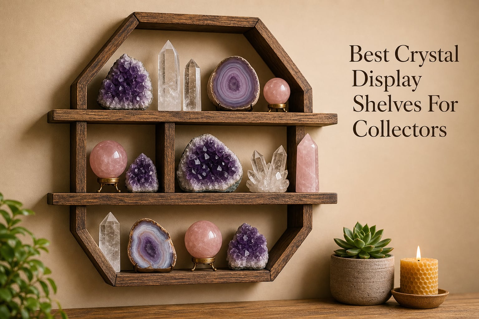 Best Crystal Display Shelves For Collectors