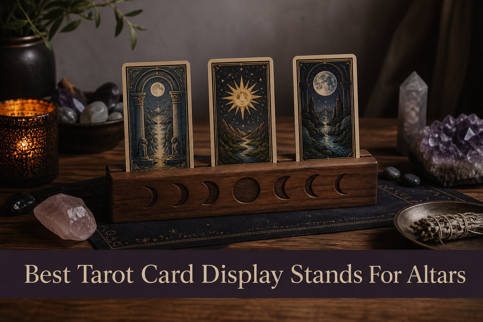 Best Tarot Card Display Stands For Altars