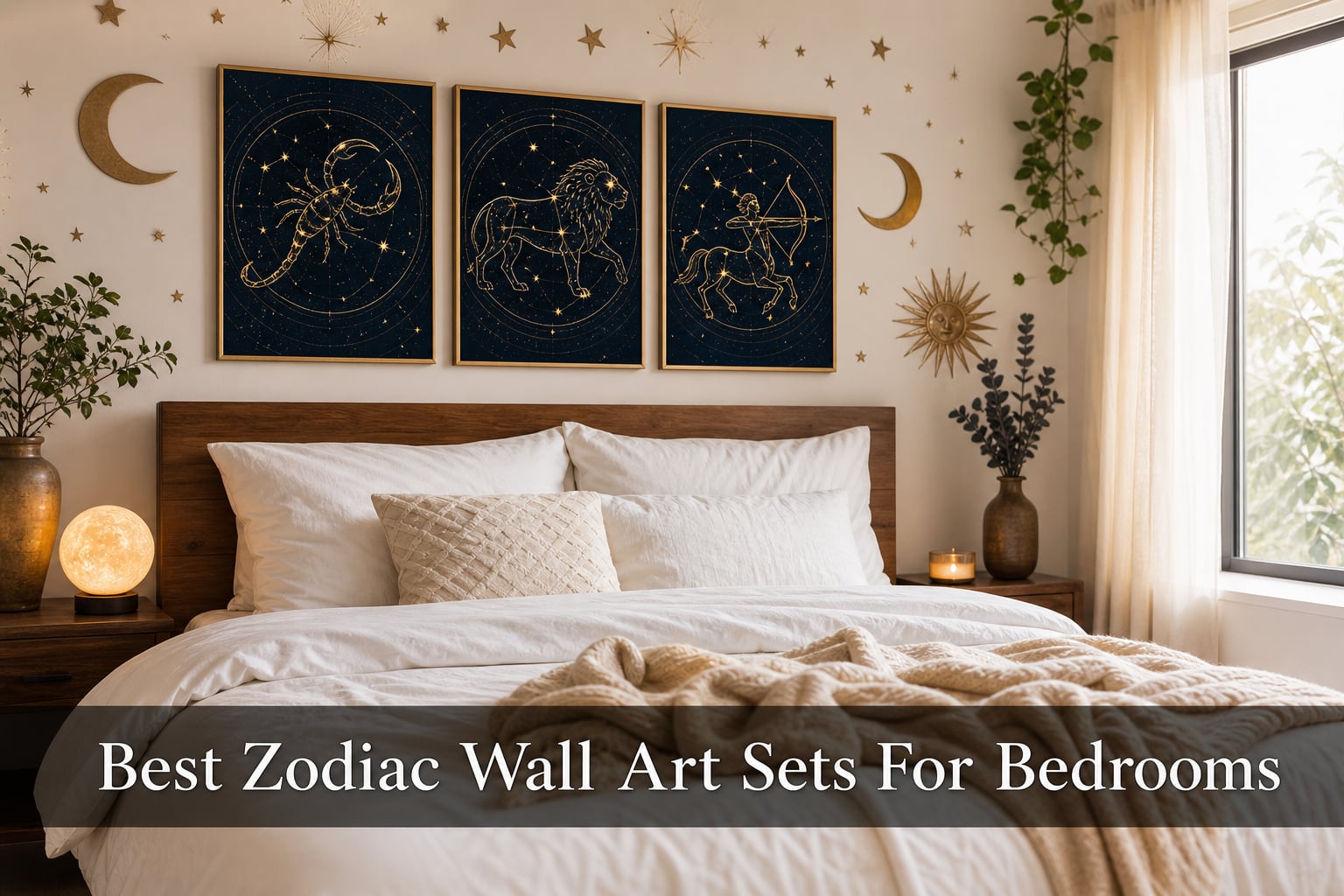 Best Zodiac Wall Art Sets For Bedrooms