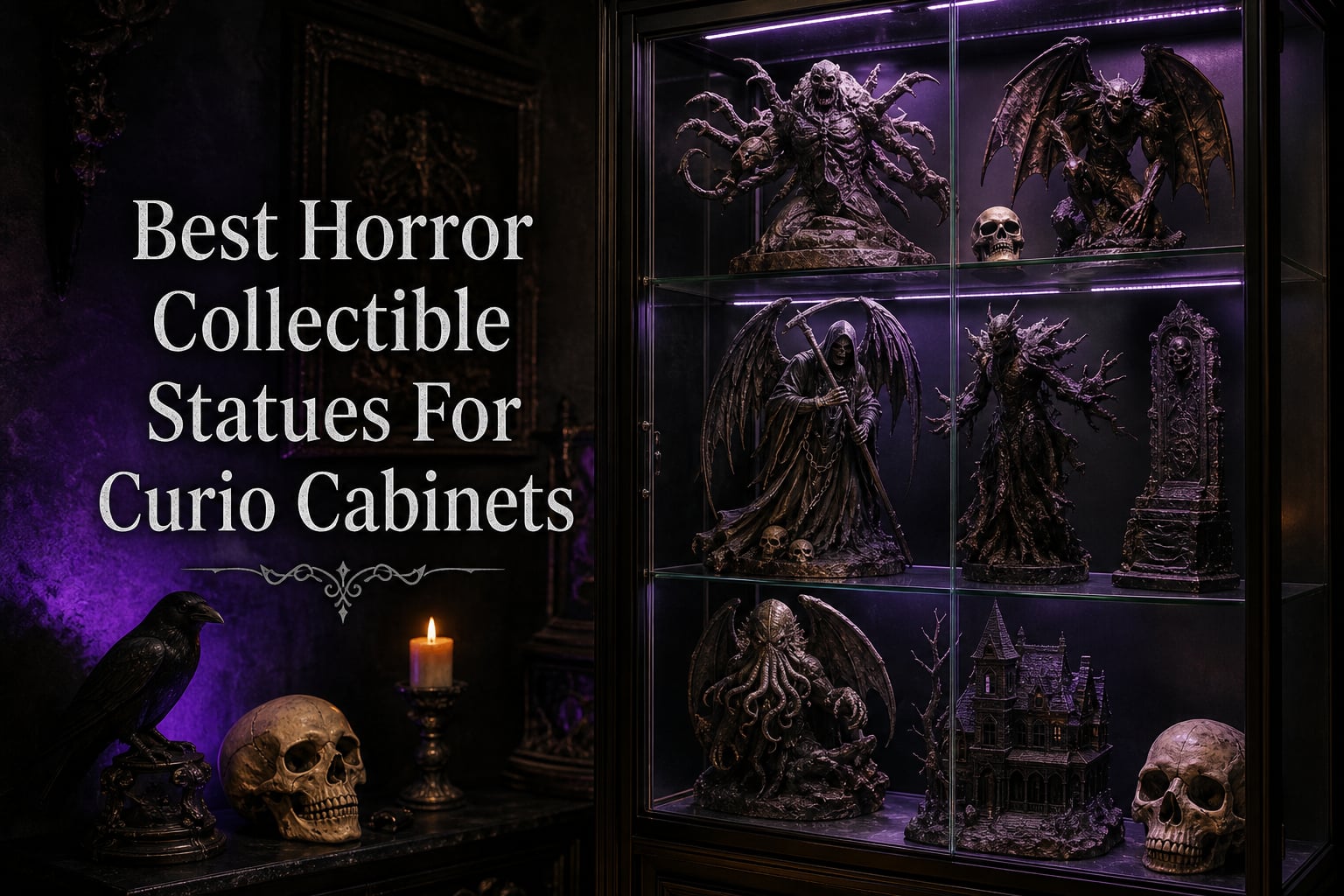 Best Horror Collectible Statues For Curio Cabinets