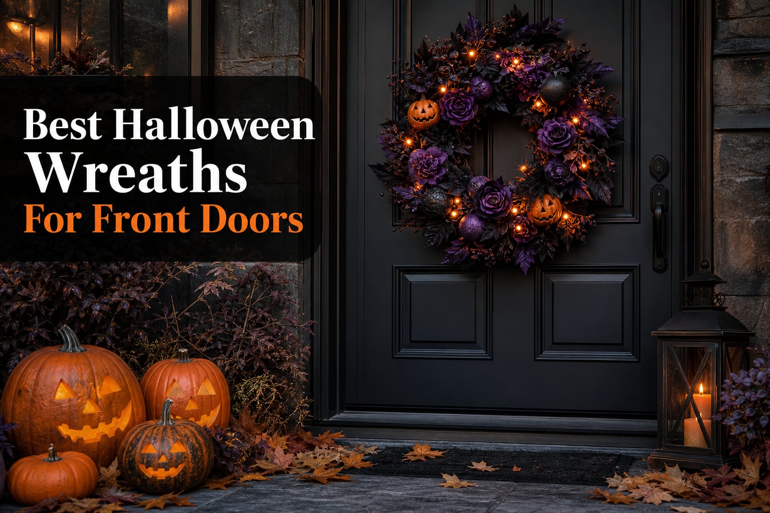 Best Halloween Wreaths For Front Doors