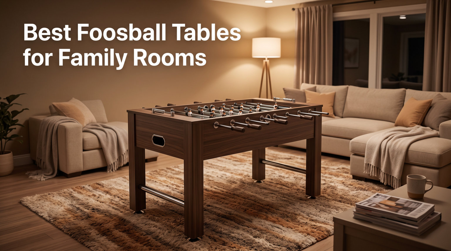 Best Foosball Tables for Family Rooms