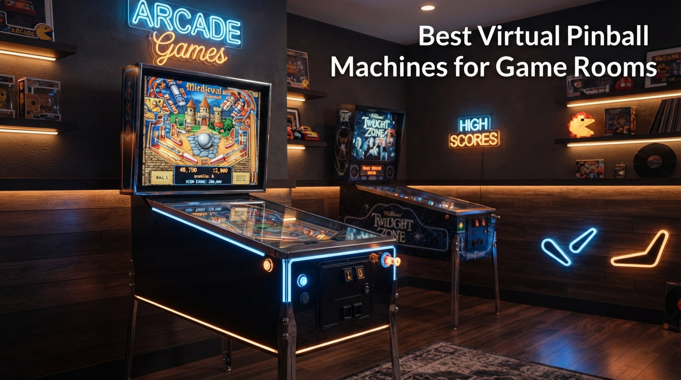 Best Virtual Pinball Machines for Game Rooms