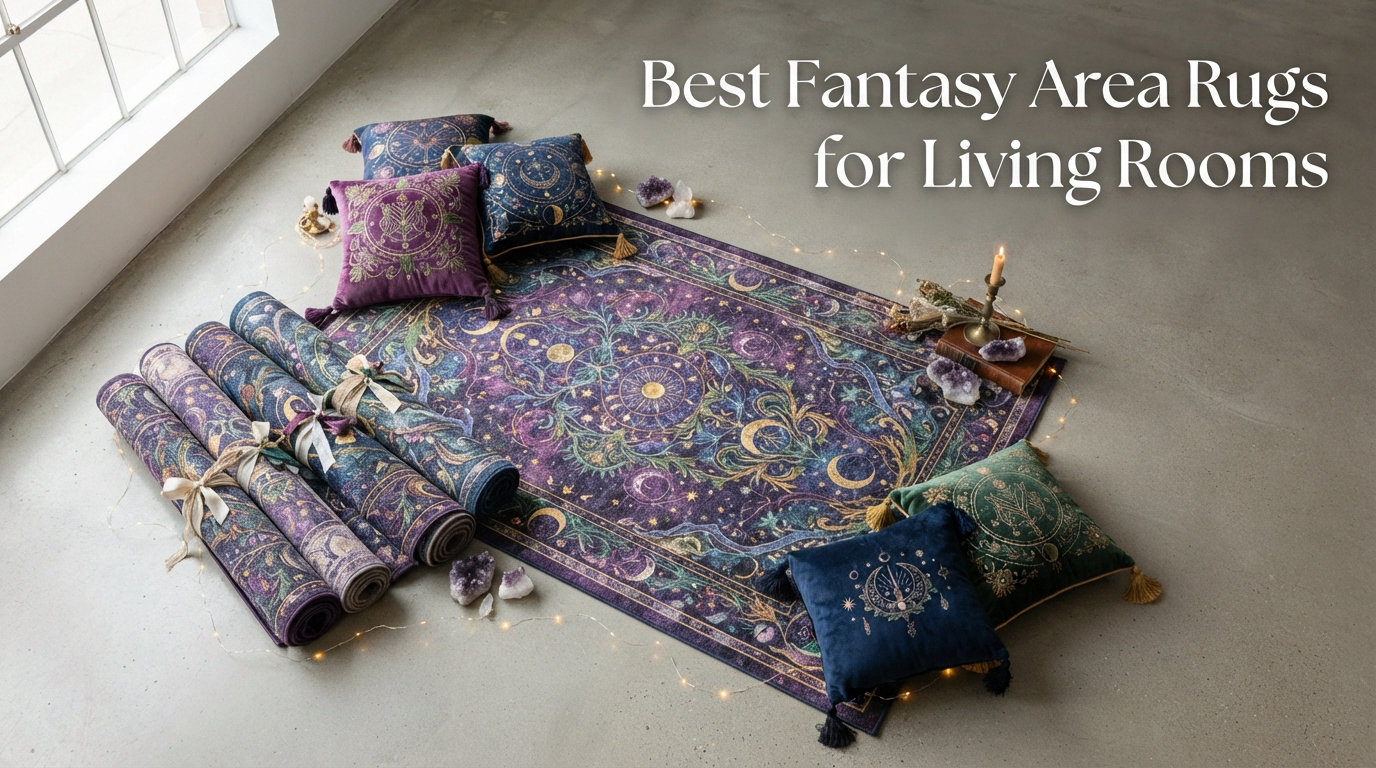 Best Fantasy Area Rugs for Living Rooms