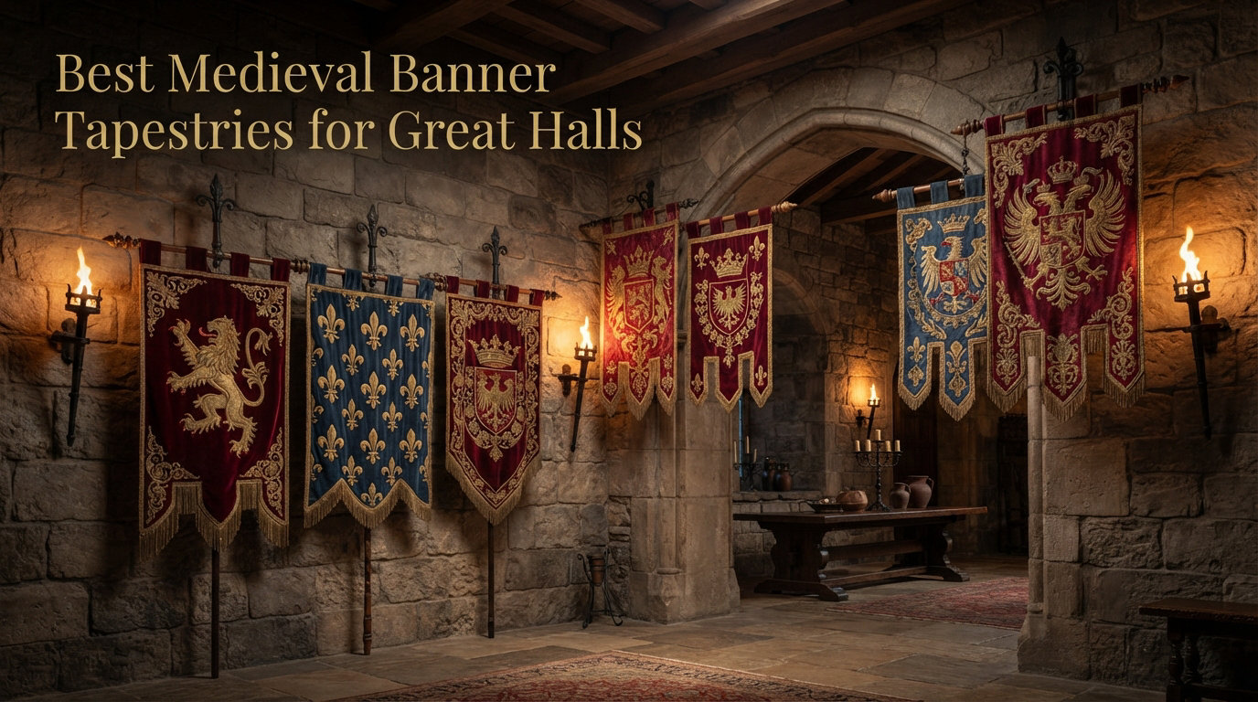 Best Medieval Banner Tapestries for Great Halls