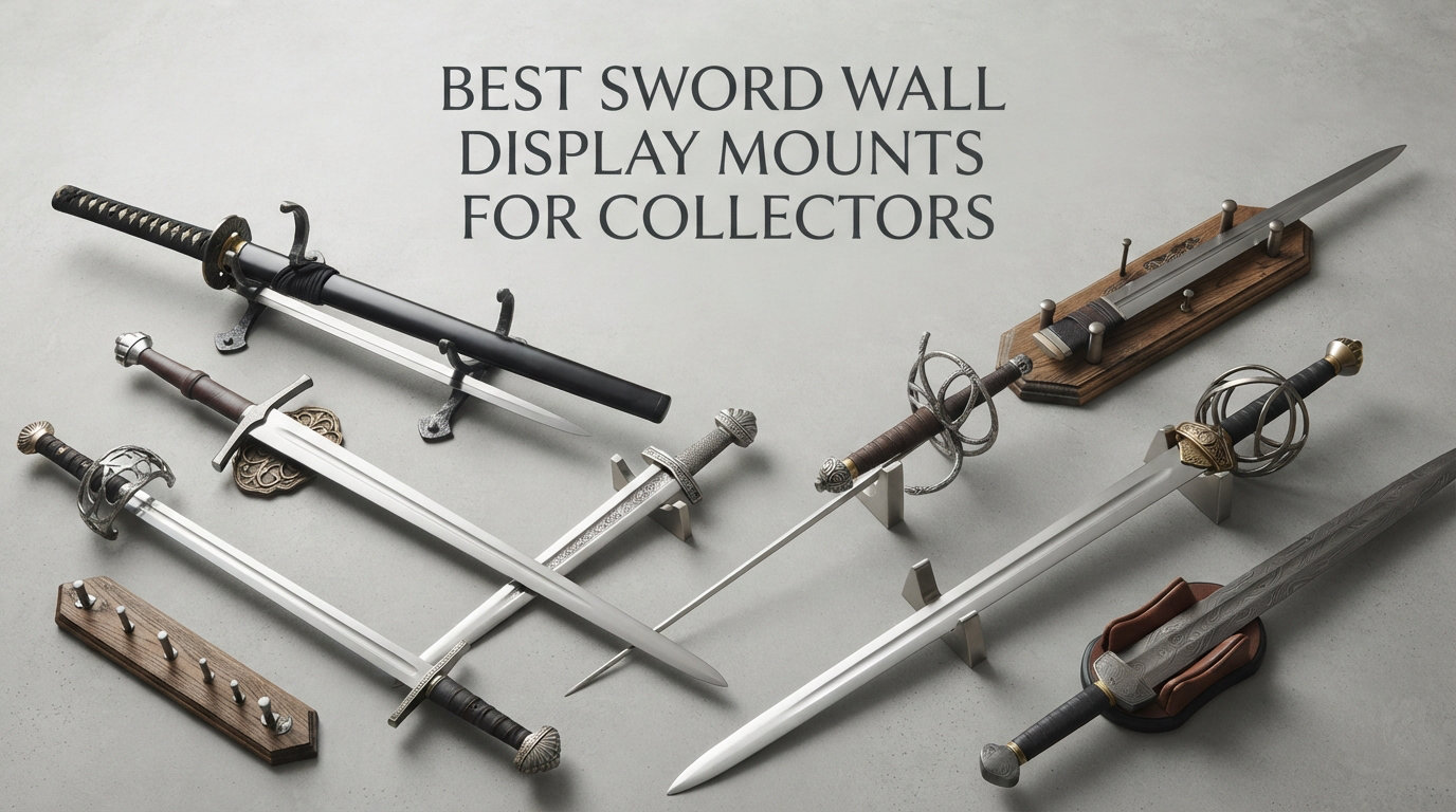 Best Sword Wall Display Mounts for Collectors