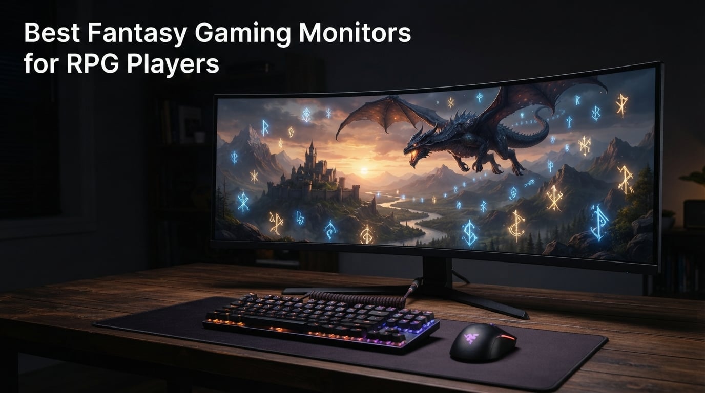 Best Fantasy Gaming Monitors for RPG Players