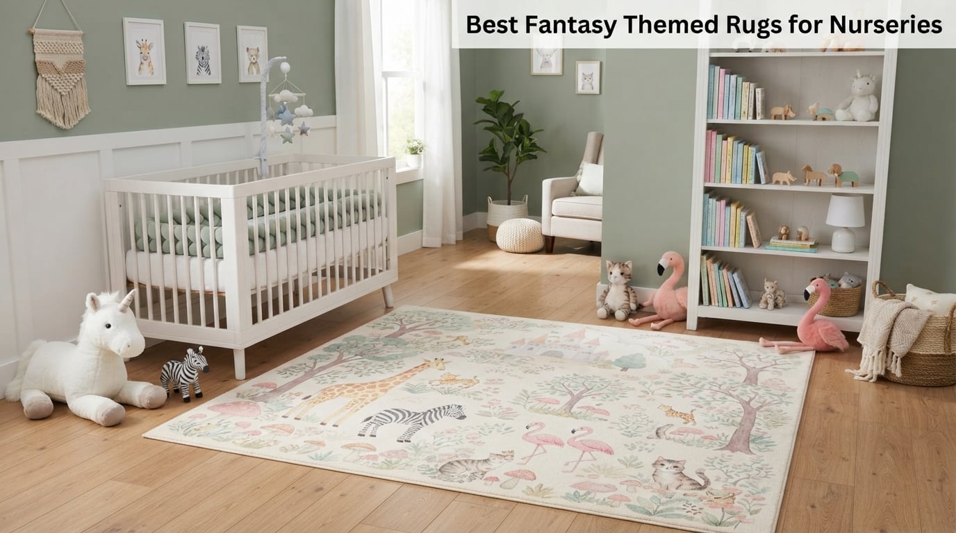 Best Fantasy Themed Rugs for Nurseries