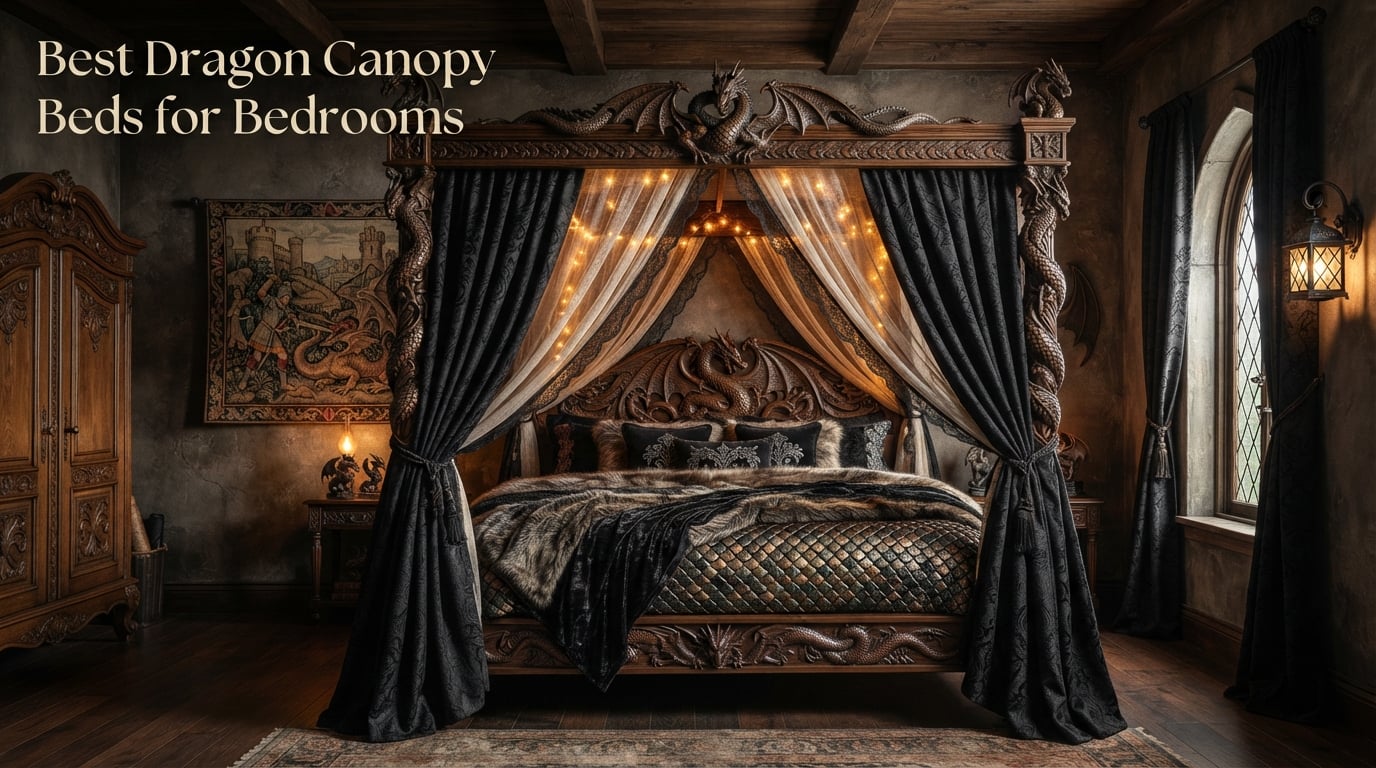 Best Dragon Canopy Beds for Bedrooms