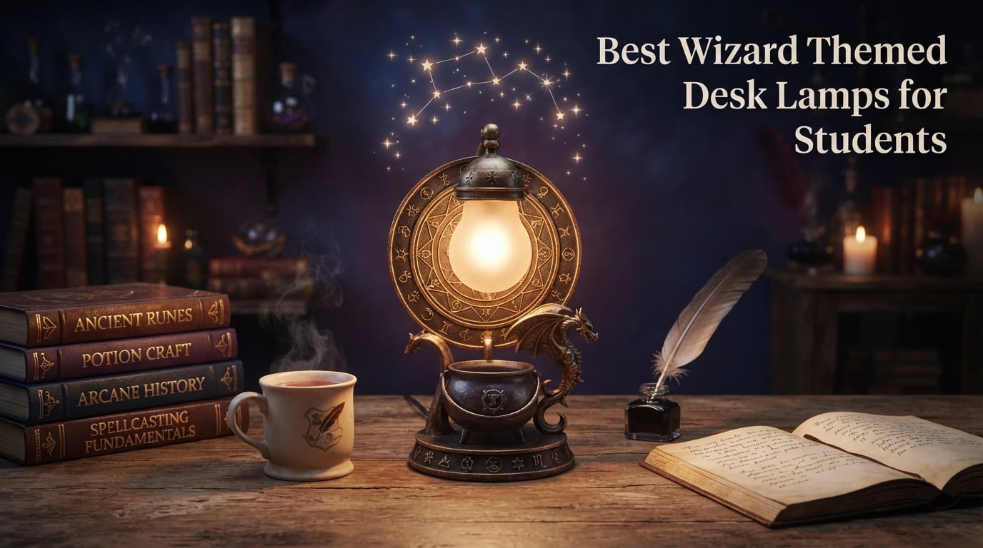 Best Wizard Themed Desk Lamps for Students