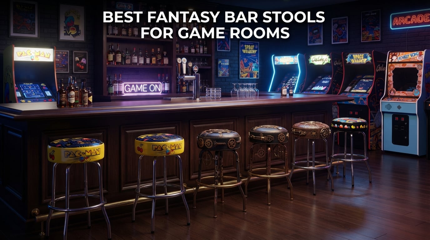 Best Fantasy Bar Stools for Game Rooms