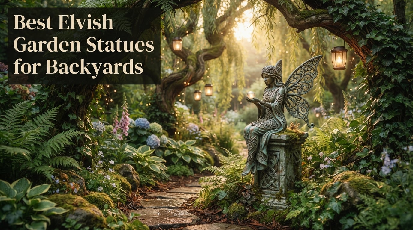 Best Elvish Garden Statues for Backyards