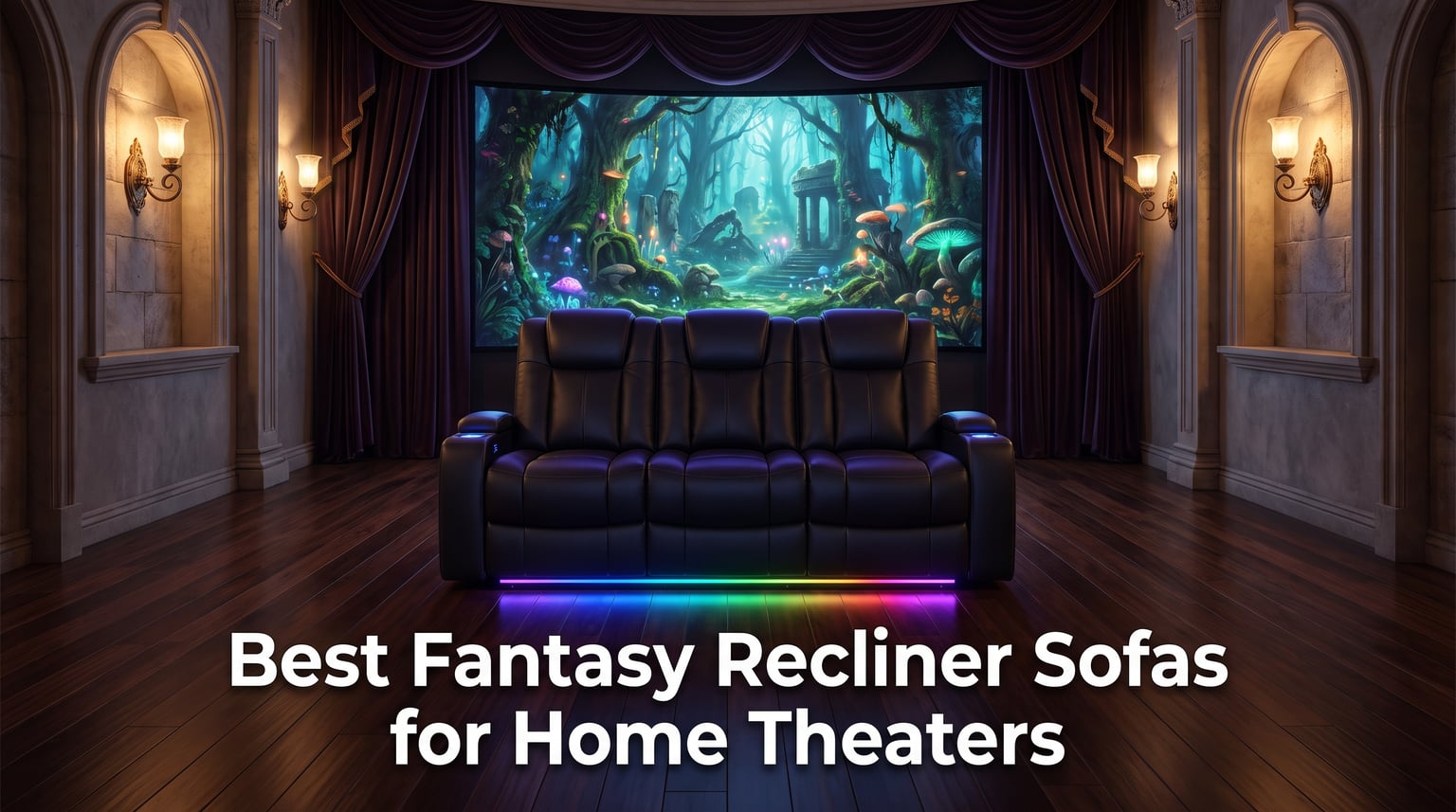 Best Fantasy Recliner Sofas for Home Theaters