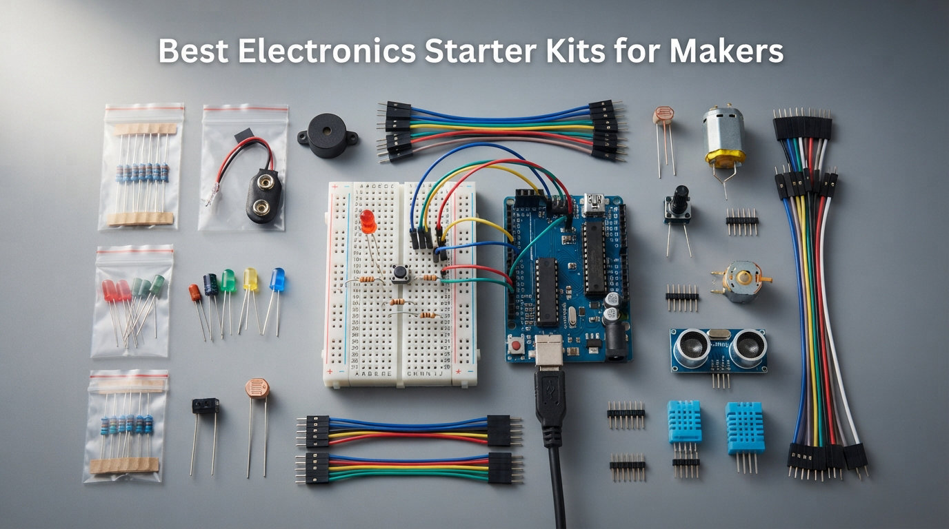 Best Electronics Starter Kits for Makers