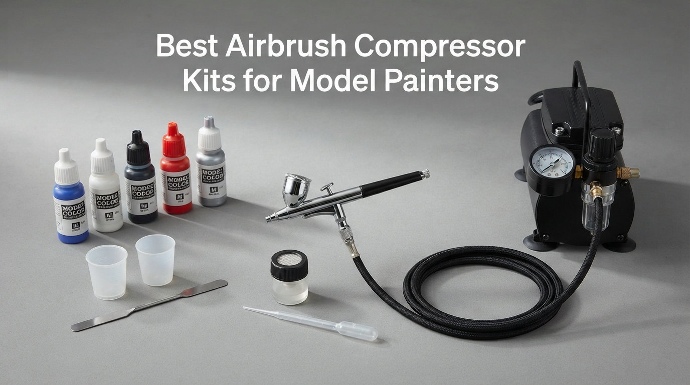 Best Airbrush Compressor Kits for Model Painters