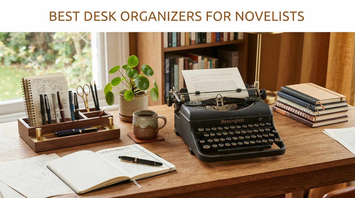 Best Desk Organizers for Novelists