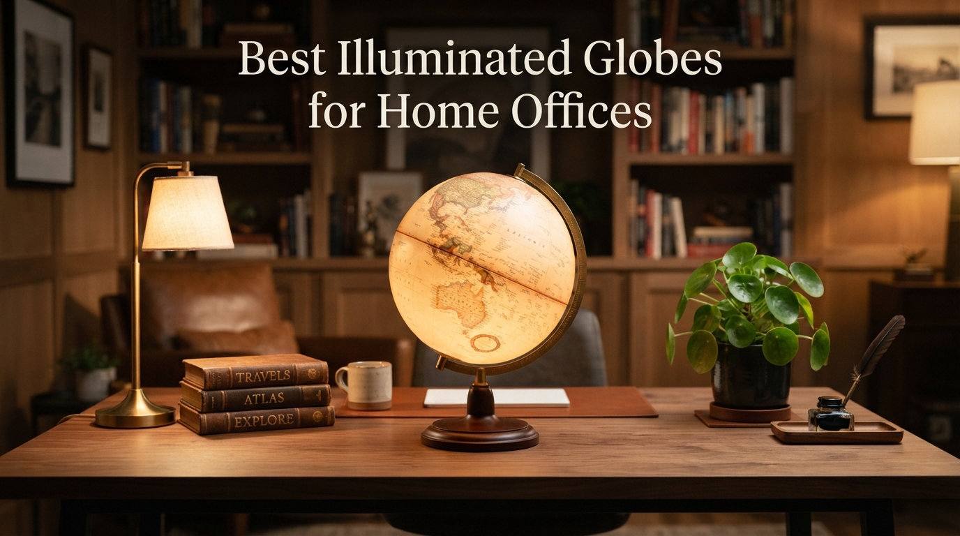 Best Illuminated Globes for Home Offices