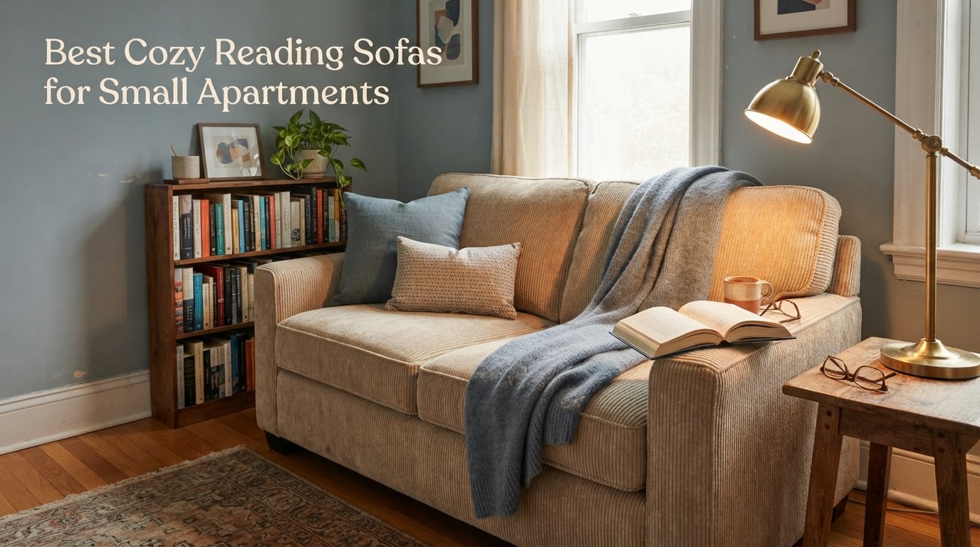 Best Cozy Reading Sofas for Small Apartments