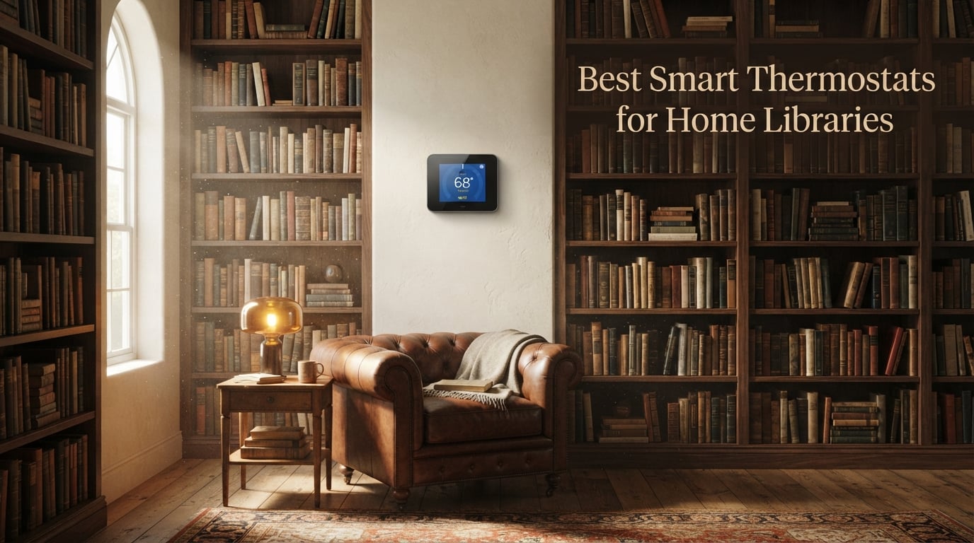 Best Smart Thermostats for Home Libraries