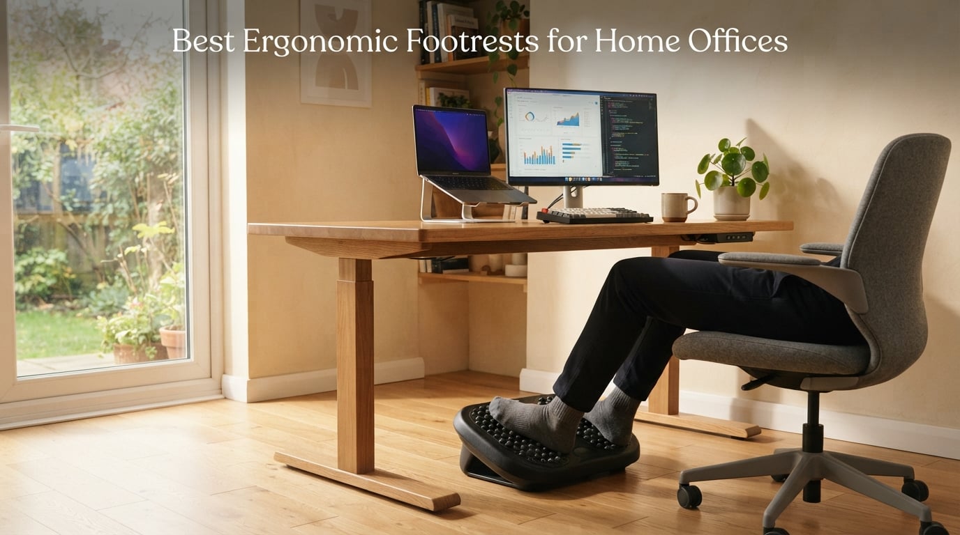 Best Ergonomic Footrests for Home Offices