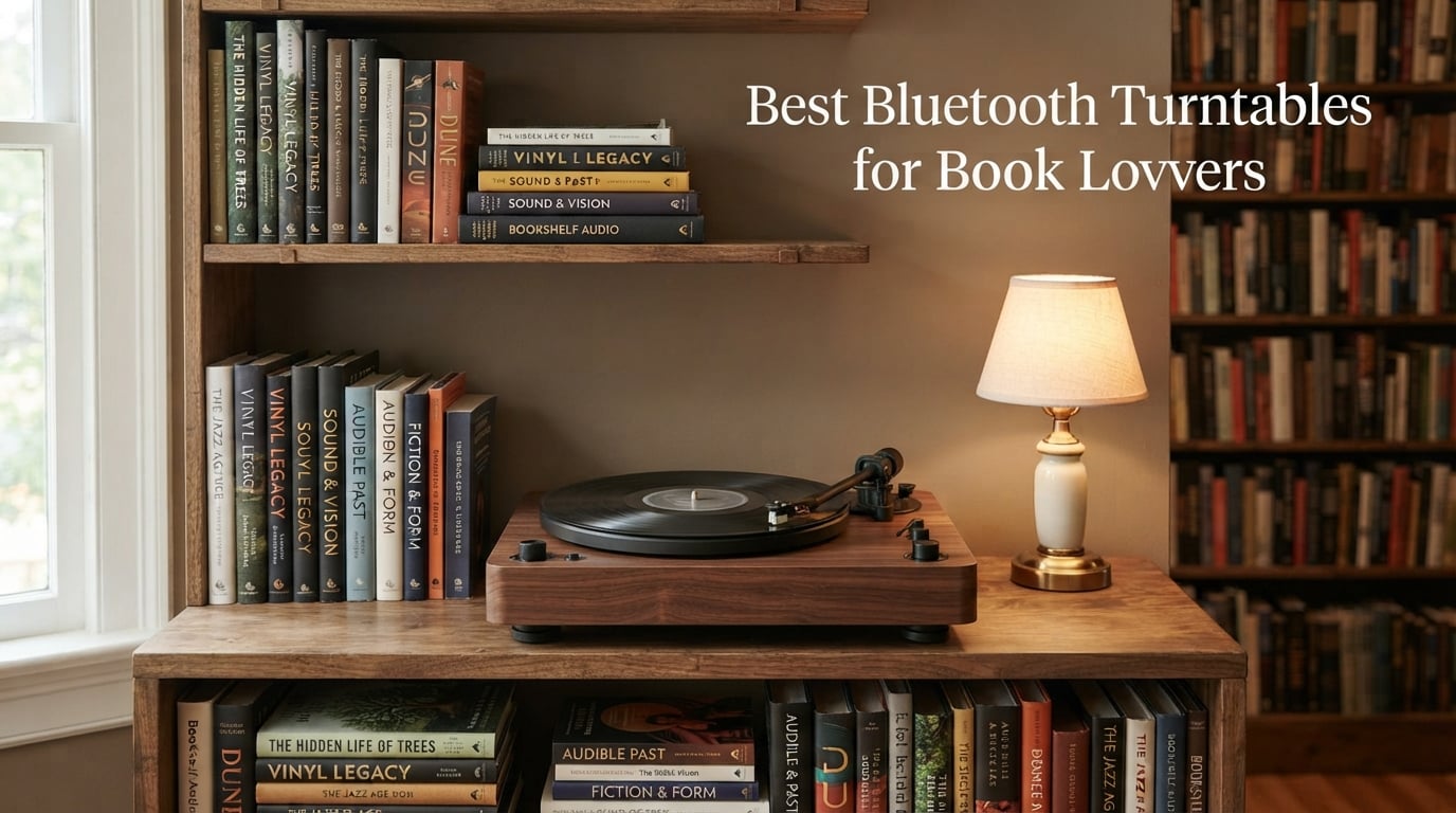 Best Bluetooth Turntables for Book Lovers