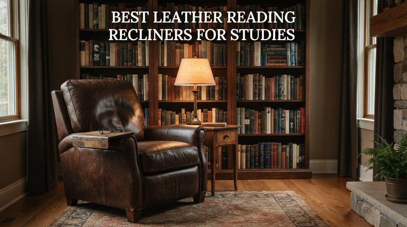 Best Leather Reading Recliners for Studies