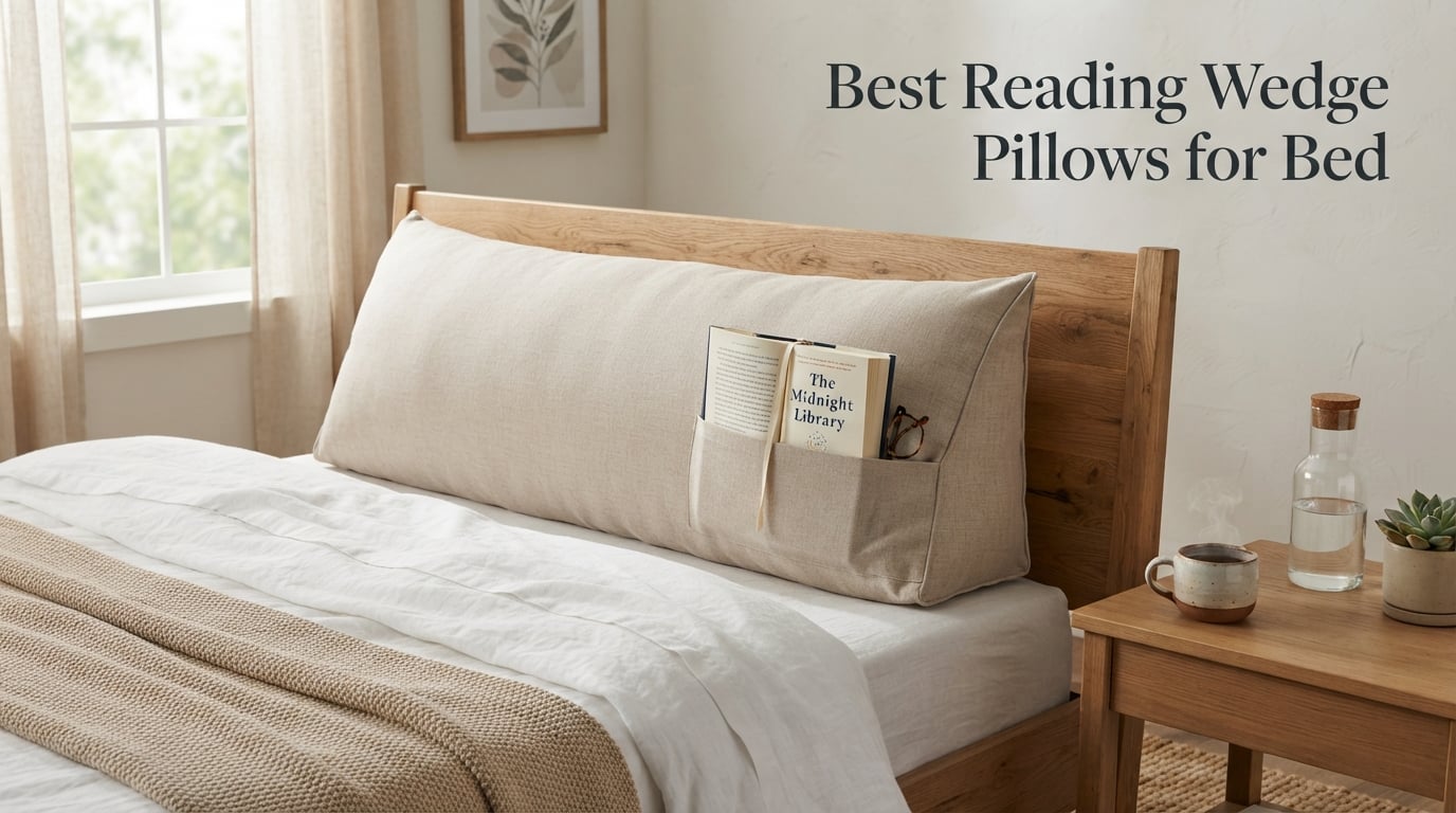 Best Reading Wedge Pillows for Bed