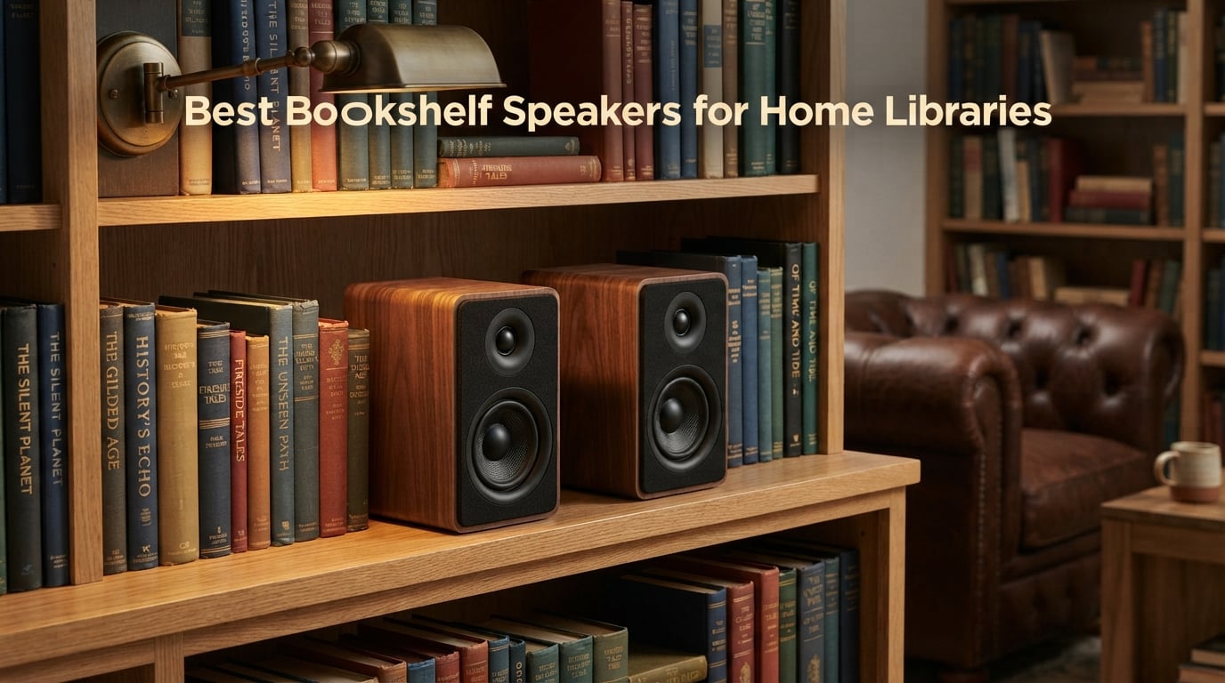 Best Bookshelf Speakers for Home Libraries