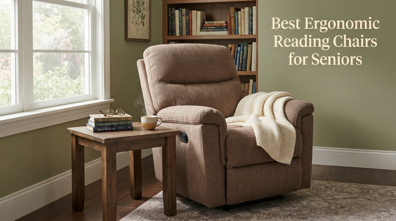Best Ergonomic Reading Chairs for Seniors