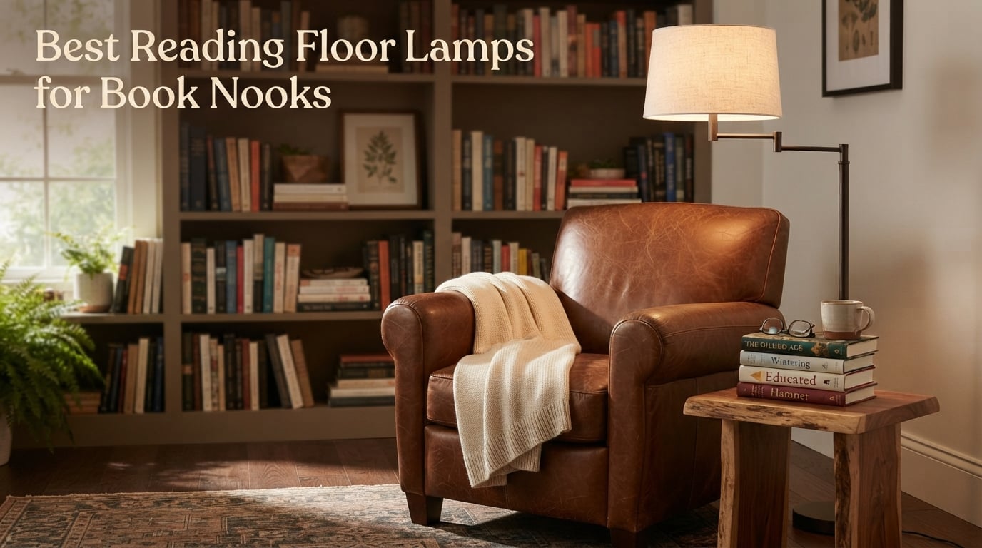 Best Reading Floor Lamps for Book Nooks