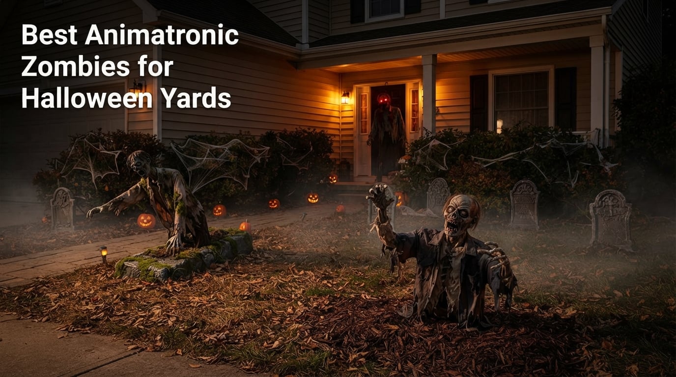 Best Animatronic Zombies for Halloween Yards
