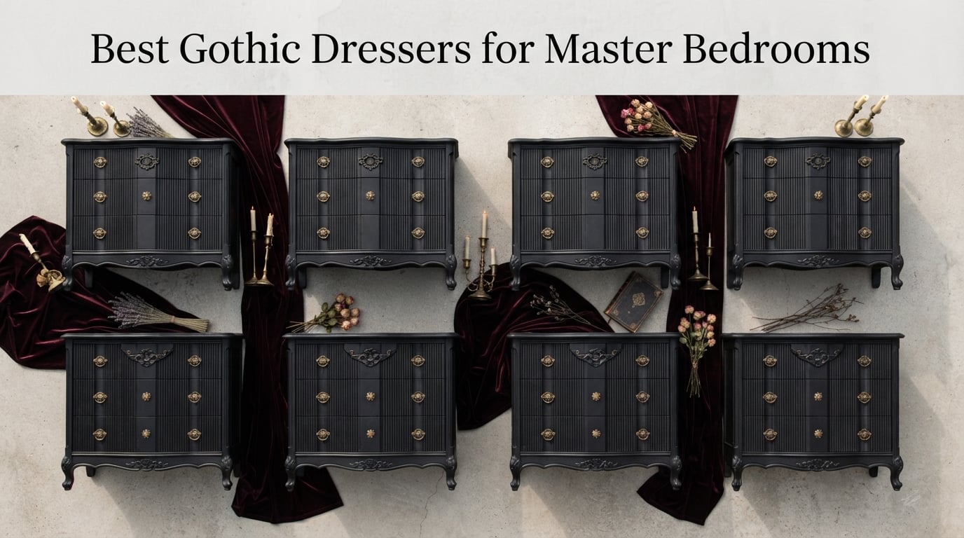 Best Gothic Dressers for Master Bedrooms