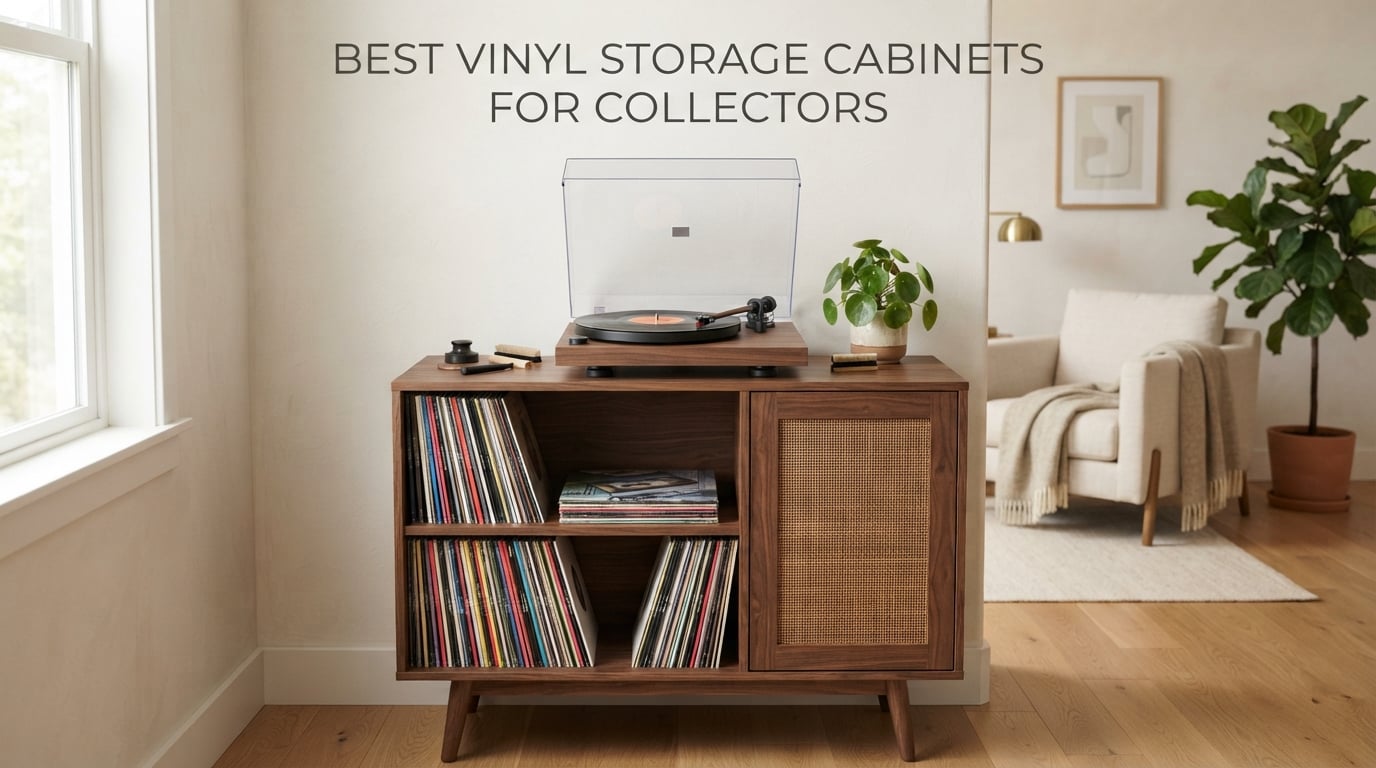 Best Vinyl Storage Cabinets for Collectors