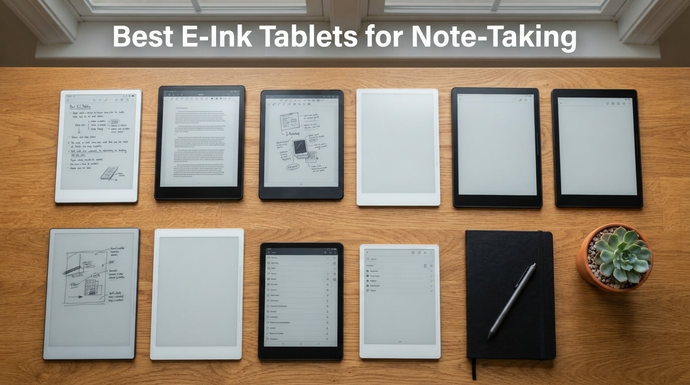 Best E-Ink Tablets for Note-Taking