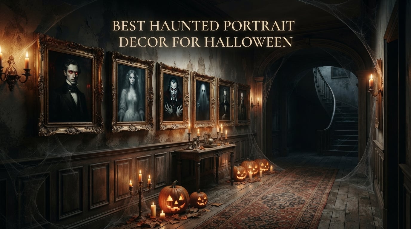 Best Haunted Portrait Decor for Halloween